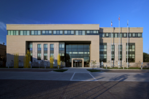 Linn County Administrative Office Exterior Elevation